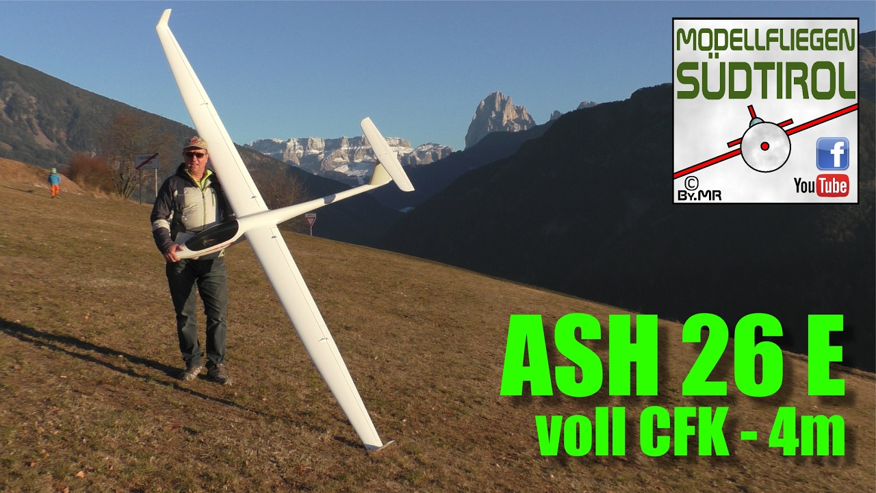 ASH 26 E voll-CFK - Hangfliegen bei Pension Hatzis - SG-Composite