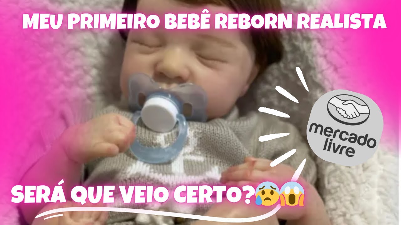 Comprei um bebê reborn do Mercado livre😱😱