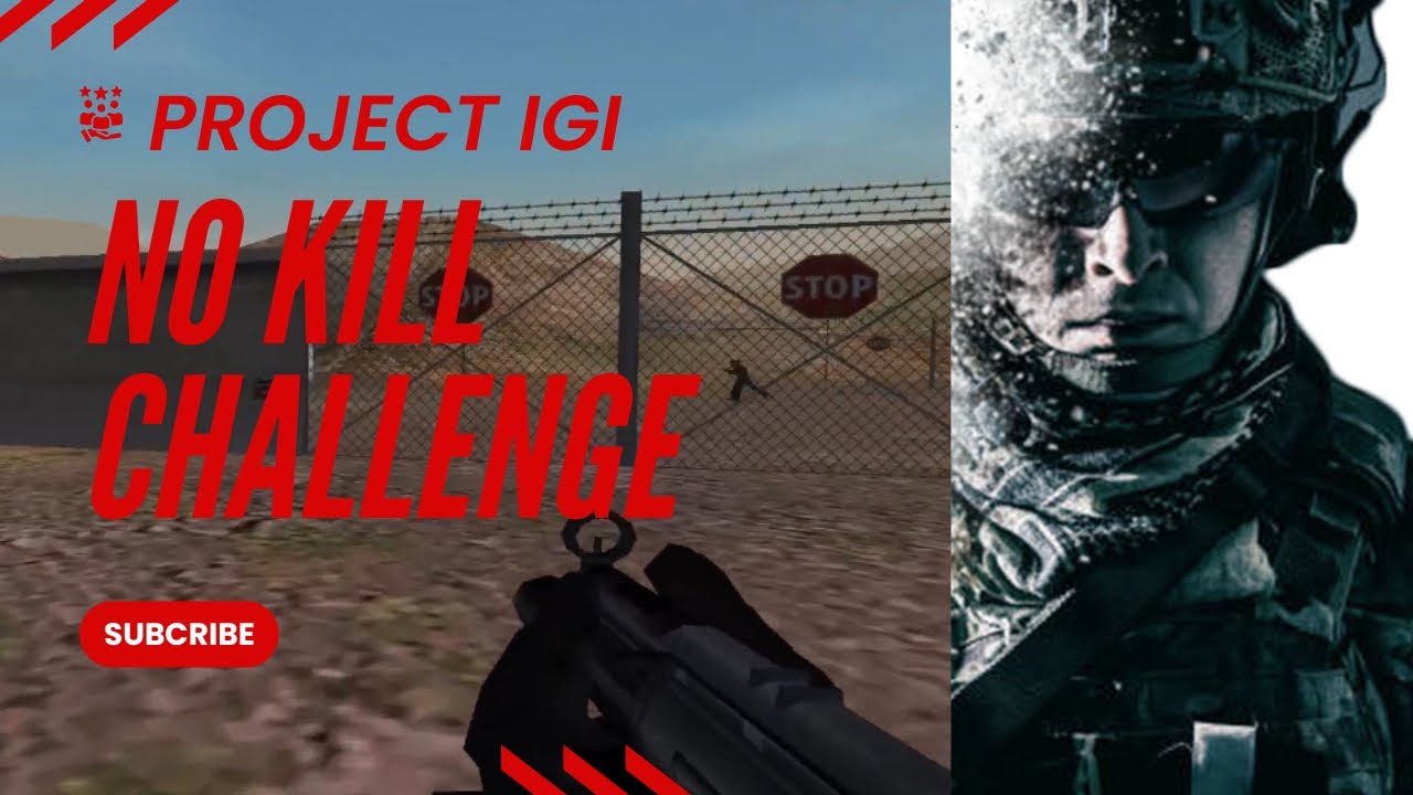 No Kill Challenge | Project IGI | Mission 1 | Old Memories Game
