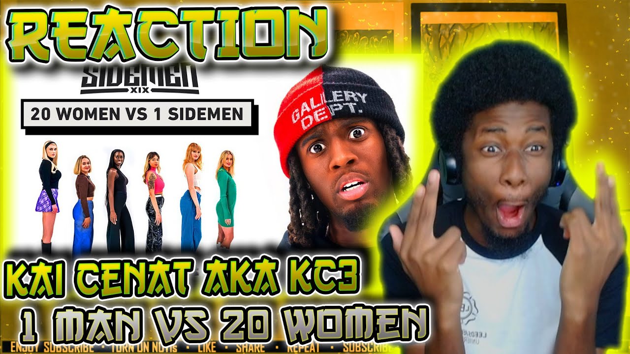 BEST ONE⁉️ | 20 WOMEN VS 1 SIDEMEN: KAI CENAT EDITION [REACTION] | MLC Njiesv2🥷🏿