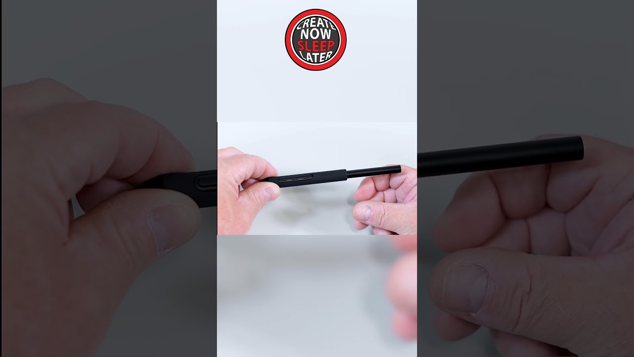 Does the #wacom #cintiq Pro Pen 3 support rotation? #cintiqpro27 #createnowsleeplater