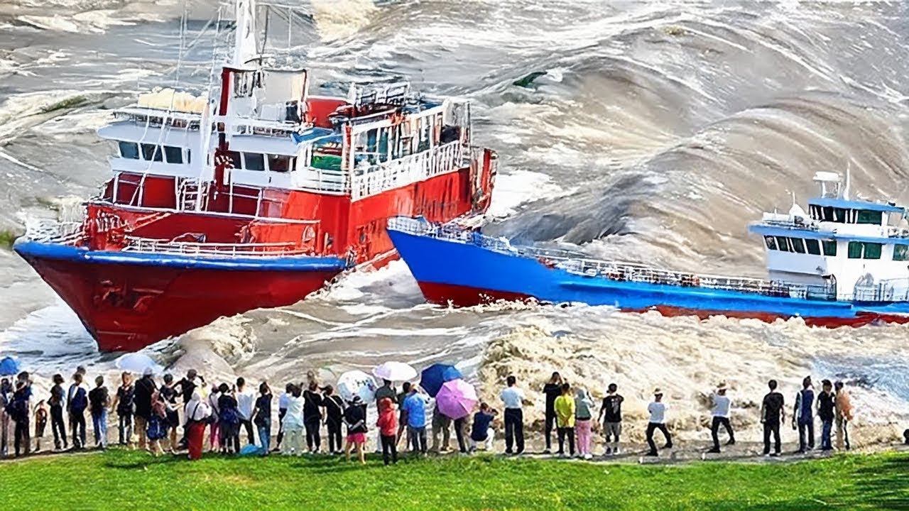 Biggest Ship Collisions and Mistakes Caught On Camera | Best of 2025 #2