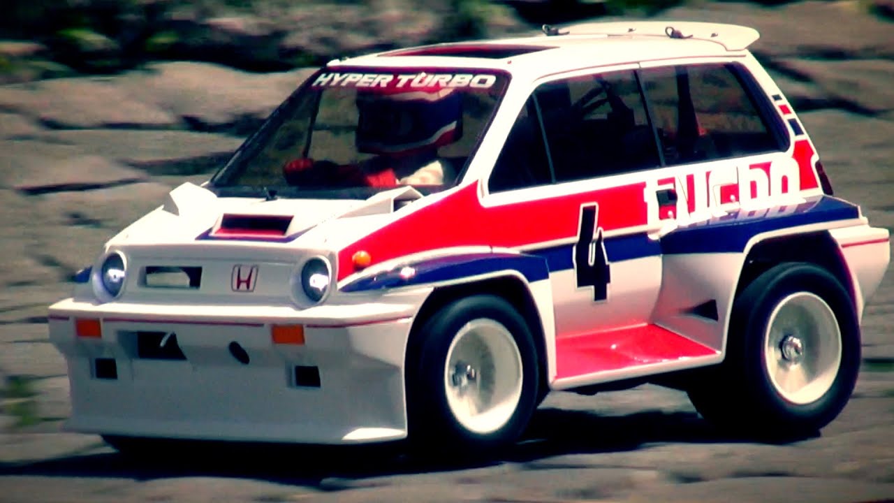 Tamiya Honda CITY TURBO on a City Tour (Willys Wheeler)