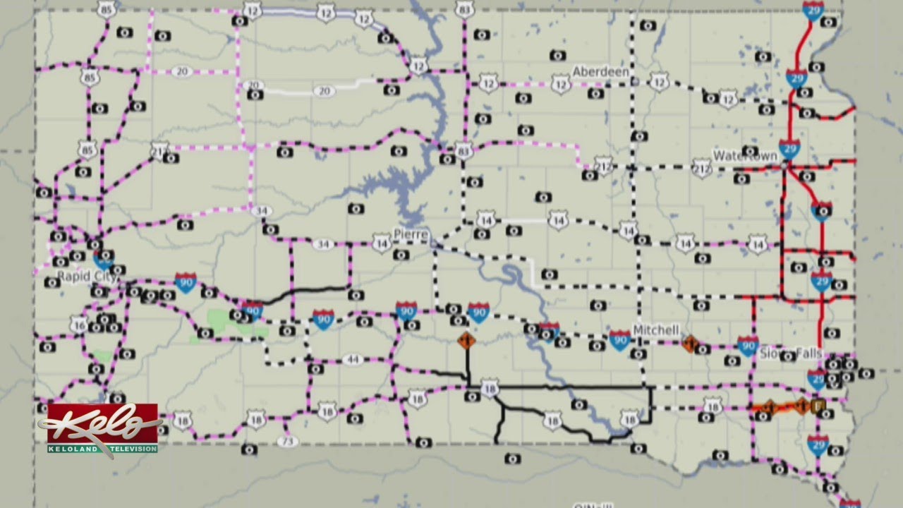 I-29 Still Closed Friday Morning From North Of Sioux Falls To North Dakota