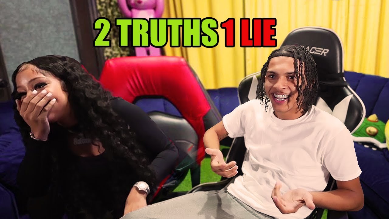 Zaay Plays 2 TRUTHS 1 LIE w/ Lena Davis