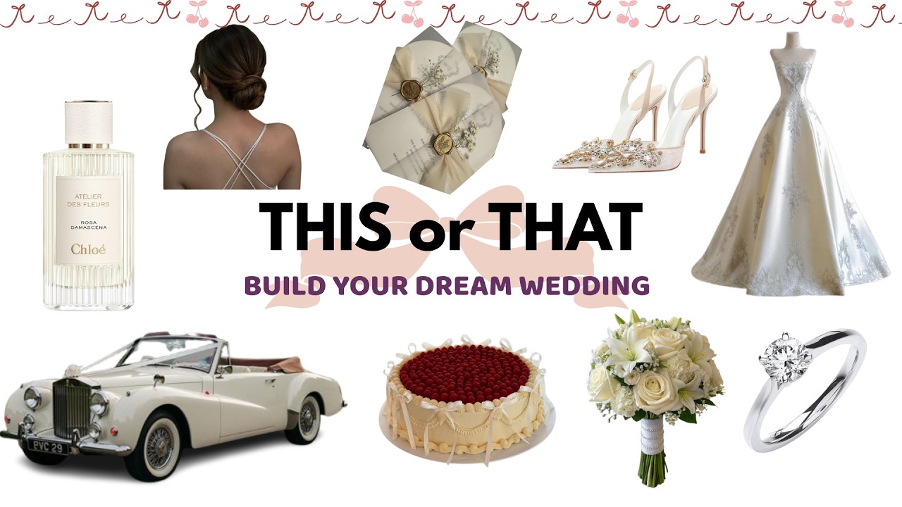 Build Your Dream Wedding | This or That Edition💐💍