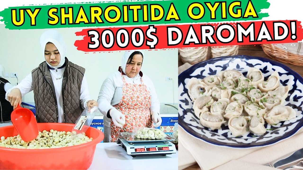 #2025 YARIMTAYYOR MAHSULOTLAR BIZNESI | OYIGA 3000$ DAROMAD | CHUCHVARA!