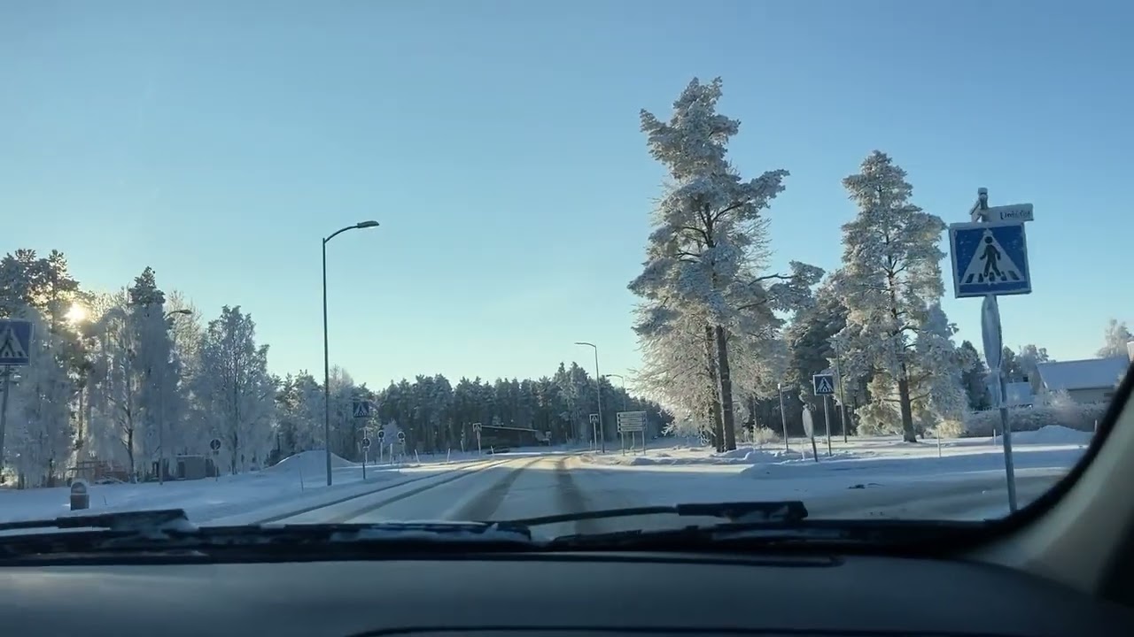 WINTER DRIVE AT -26 DEGREES 
