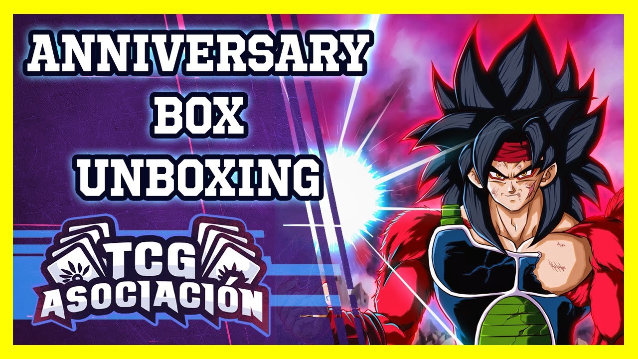 Saldra el bardock Ss4?|| Unboxing Anniversary Box Dragon Ball Super TCG