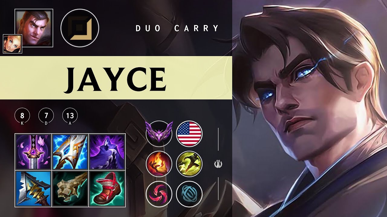 Jayce ADC vs Caitlyn - NA Master Patch 25.22