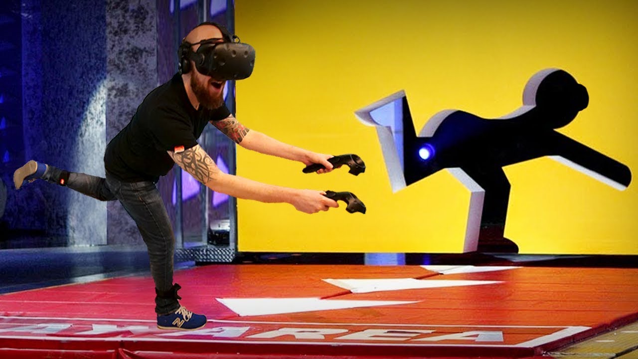 HOLE IN THE WALL GAME SHOW IN VIRTUAL REALITY!
