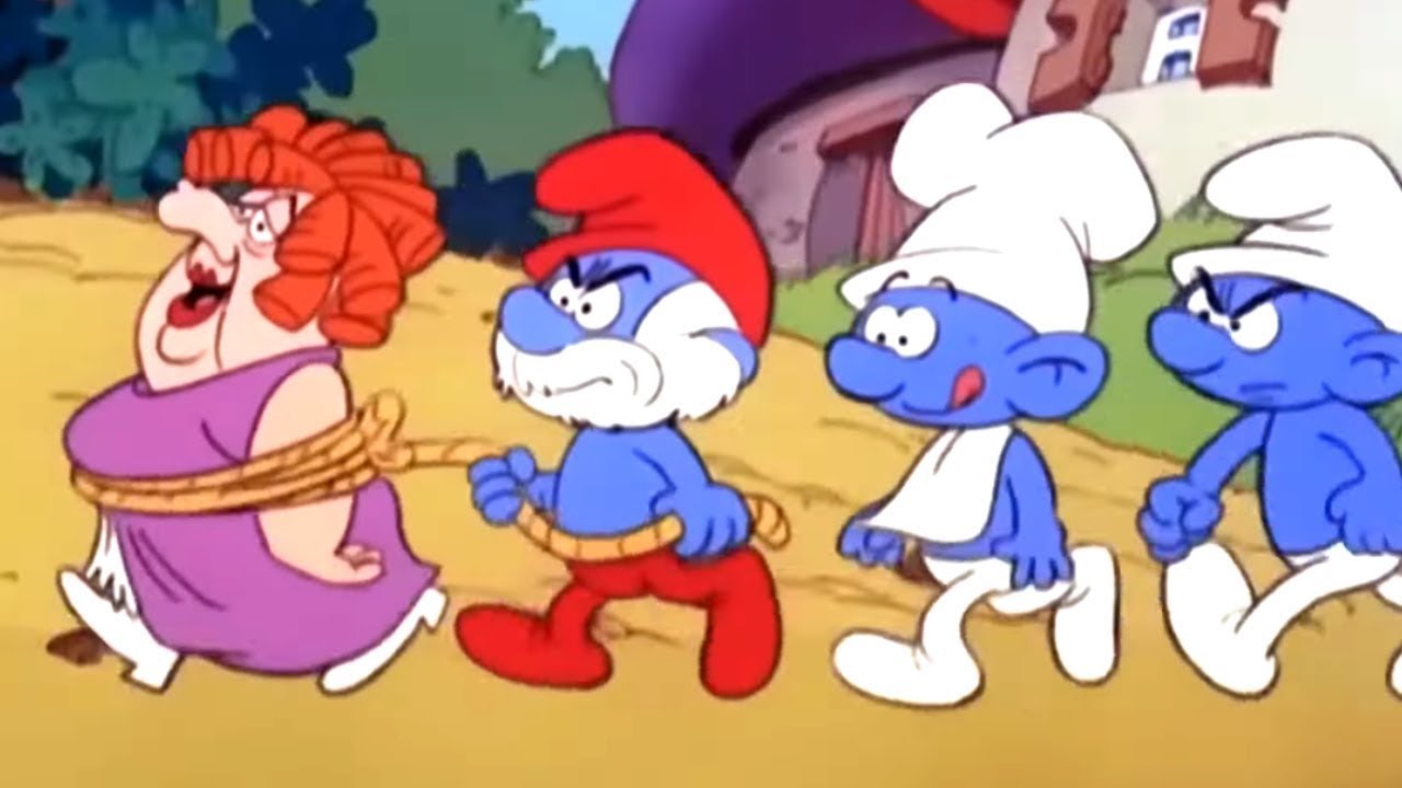 Bibircsóka A boszorkány a Törpfaluba érkezik! • Hupikék Törpikék 1 óra  • Rajzfilmek gyerekeknek