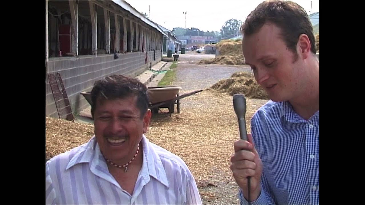 Stable Hand at Kentucky Derby Churchill Downs Backside with Brad Blanks