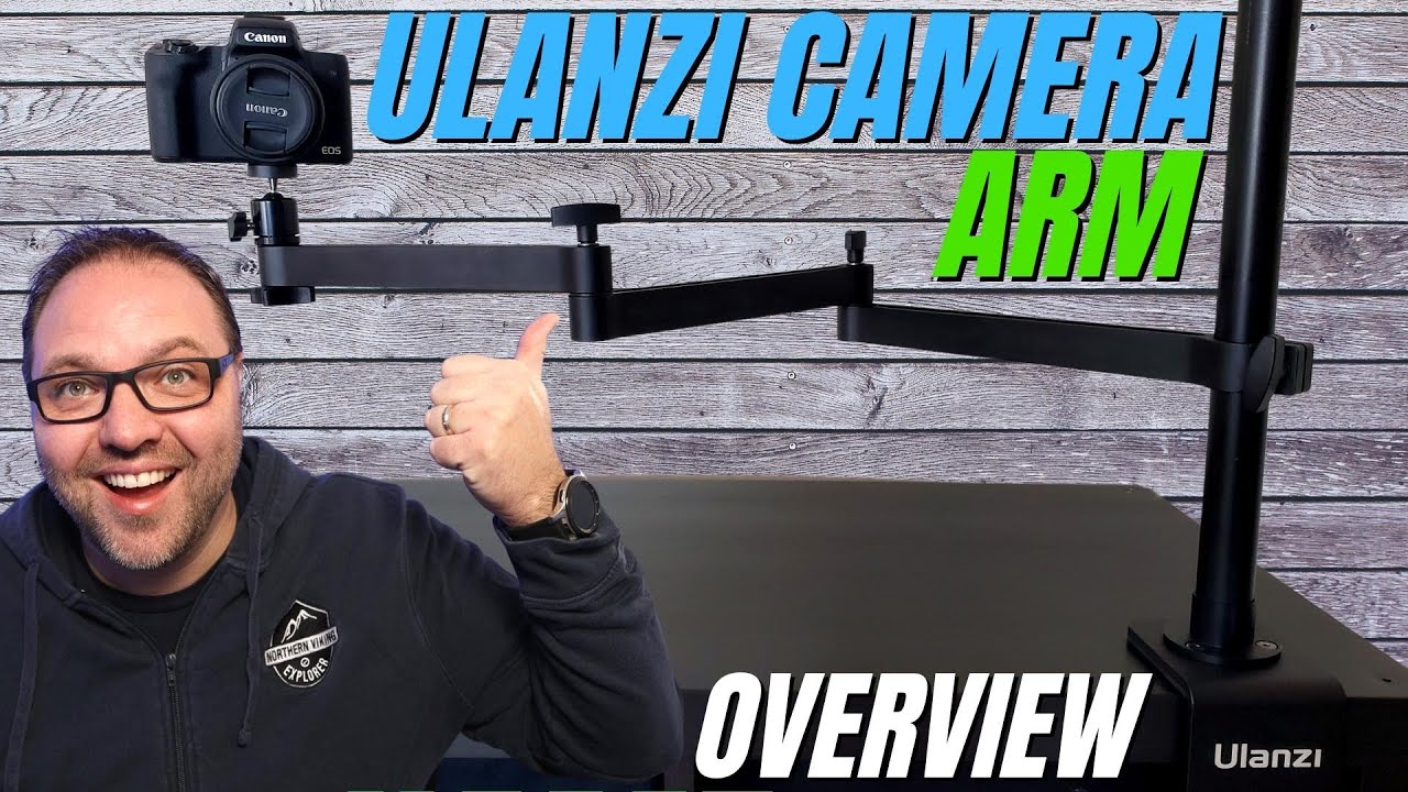 Ulanzi Camera Desk Mount Stand Overview - Overhead Camera Arm