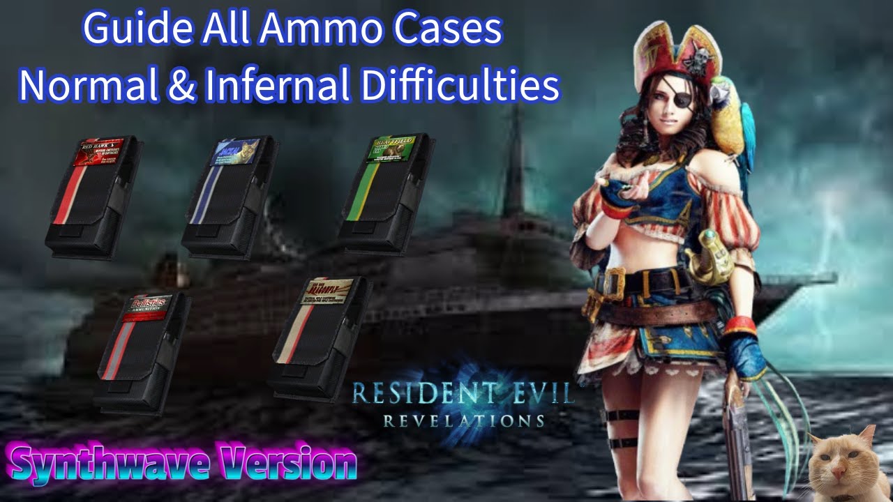 Resident Evil Revelations Guide to All Ammo Cases (Normal & Infernal)
