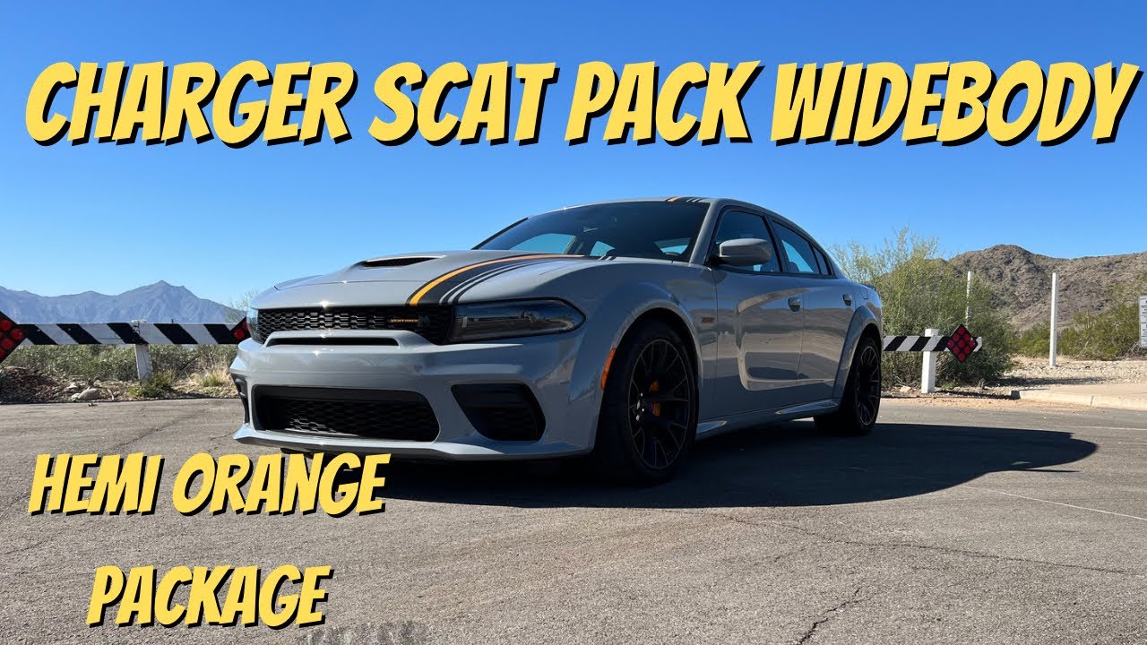 Dodge Charger Scat Pack Widebody Hemi Orange Review