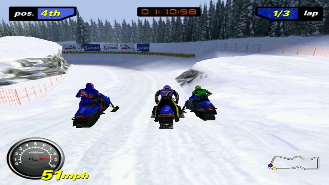 1707 - SnoCross Gameplay