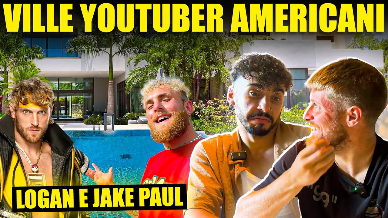 REAGIAMO ALLE CASE MILIONARIE DEGLI YOUTUBER AMERICANI - NON HO MAI VISTO UNA COSA SIMILE NELLA VITA