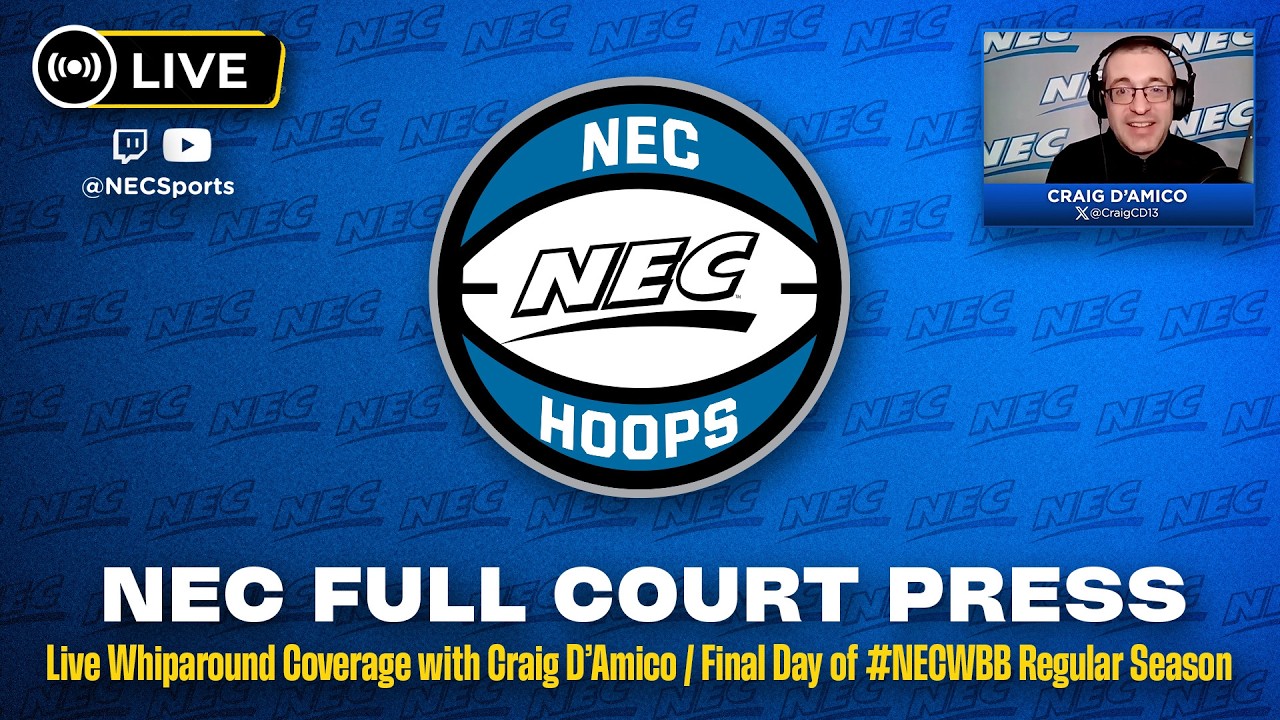 #NECWBB Full Court Press - 2026 Regular Season Finale