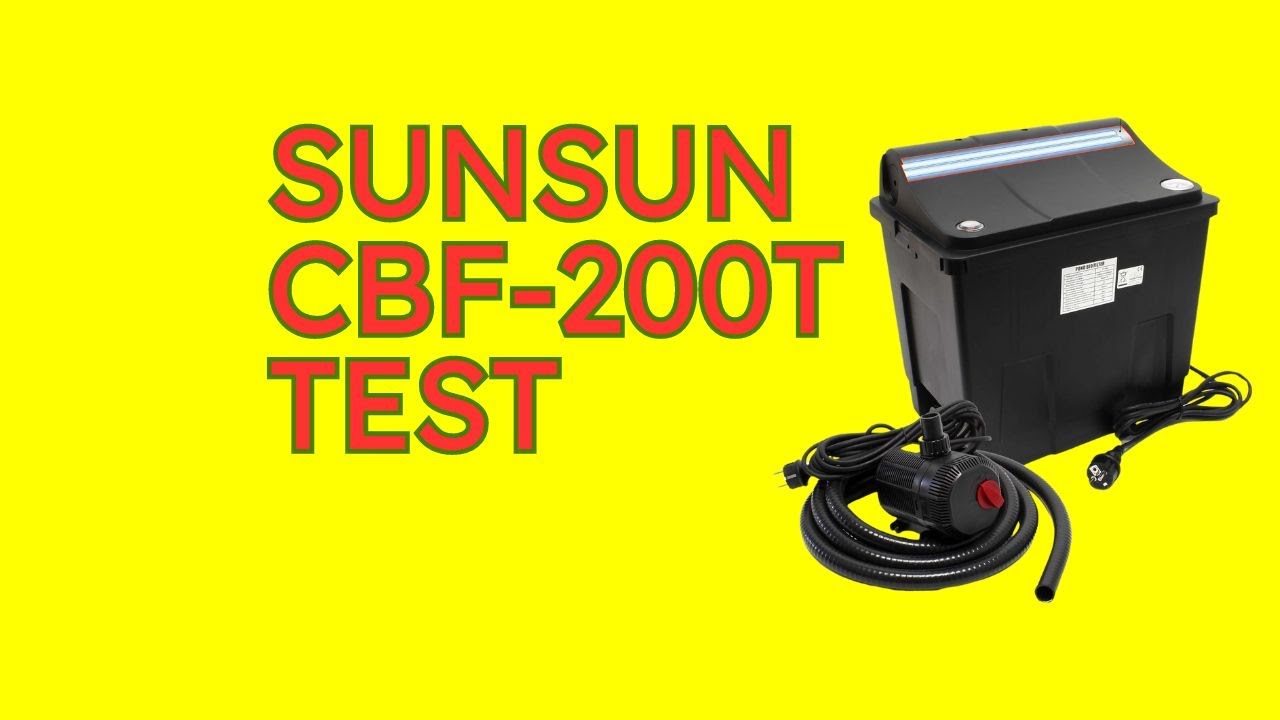 SunSun CBF-200T im Test [KURZ & KOMPAKT] Zusammengefasst