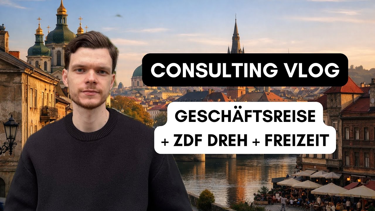 Eine Woche als Consultant✈️ | Geschäftsreise | ZDF Dreh | Freizeit🧑🏻‍💻