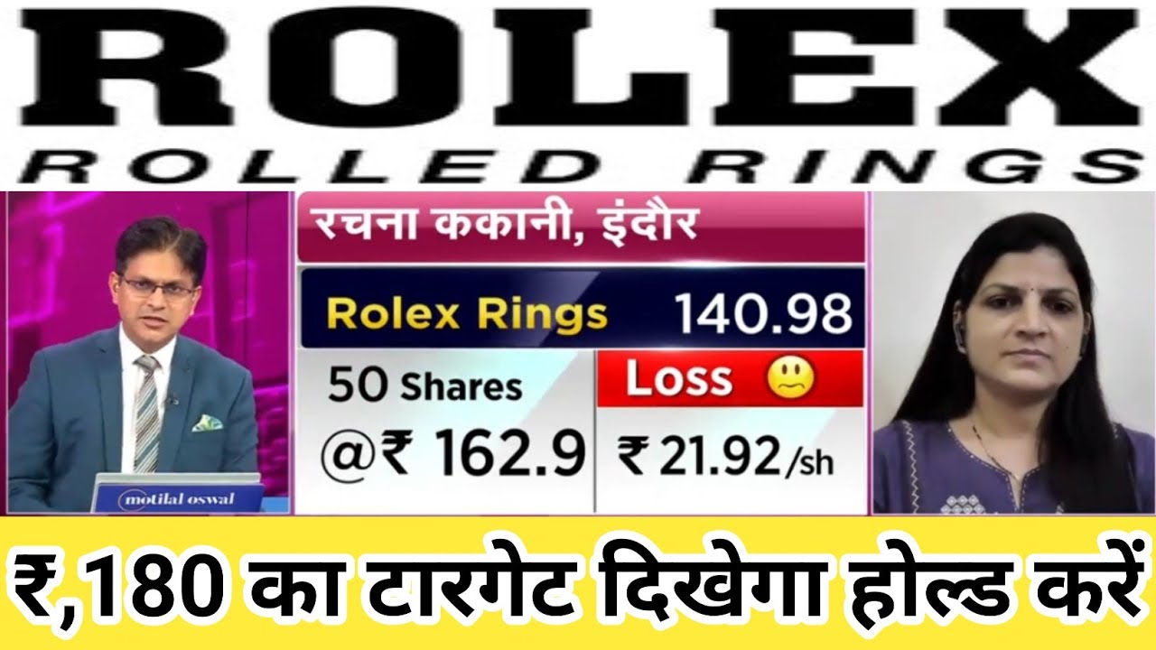 Rolex Rings share latest news | Rolex Rings share result | Rolex Rings share price | Bearing stock