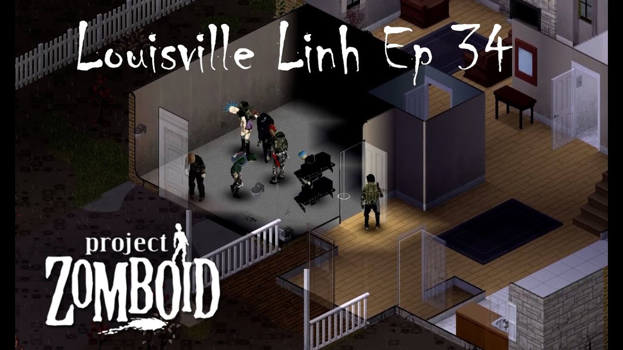 Project Zomboid Louisville Linh Ep 34 | Looting an isolated neighborhood