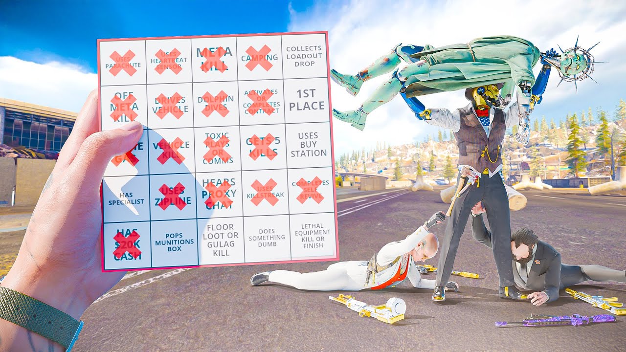 Spectating Crazy AMERICAN PLAYERS for WARZONE BINGO