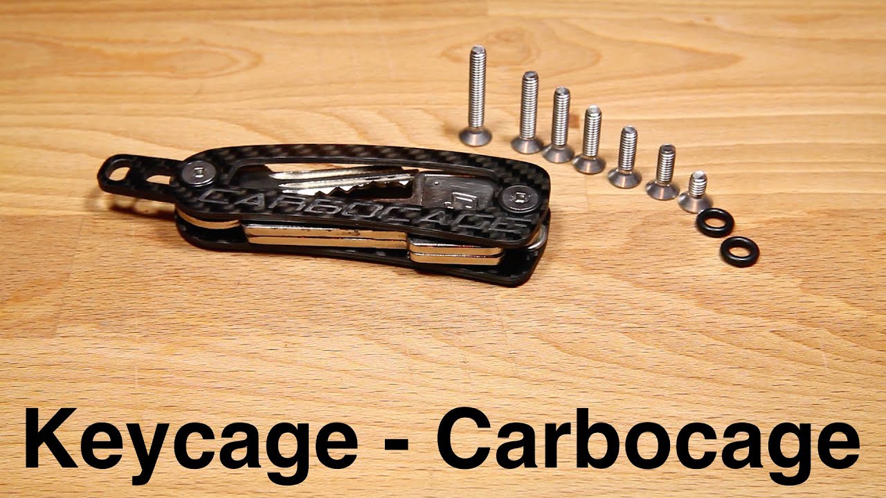 Keycage / Carbocage -  Smarter EDC Key/Schlüssel Organizer (deutsch)