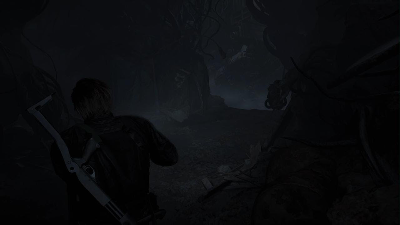 RESIDENT EVIL requiem_Insanity difficulty, part 10, Leon, underground,plant 43 boss, first attempt.