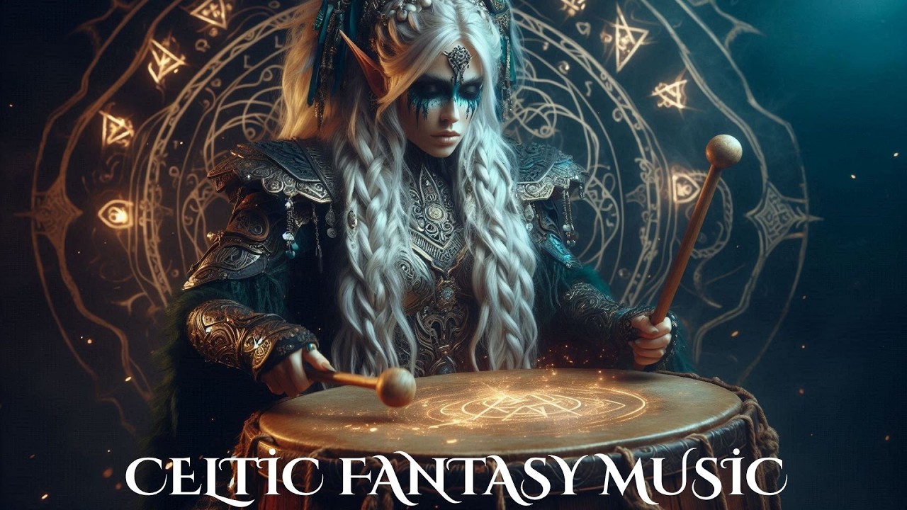Dark Nordic Folk Ritual War Drums & Ancient Chants for Deep Focus | The Elven Forest of Celtic Music