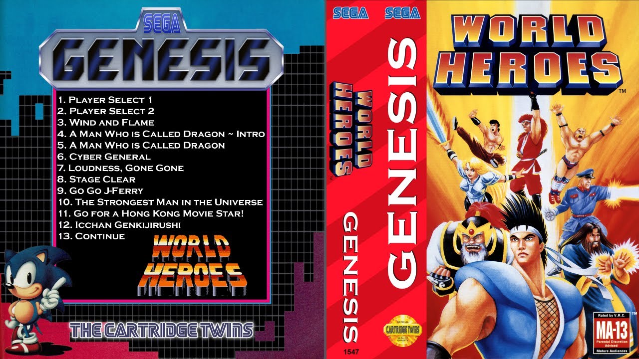 World Heroes - Sega Genesis OST