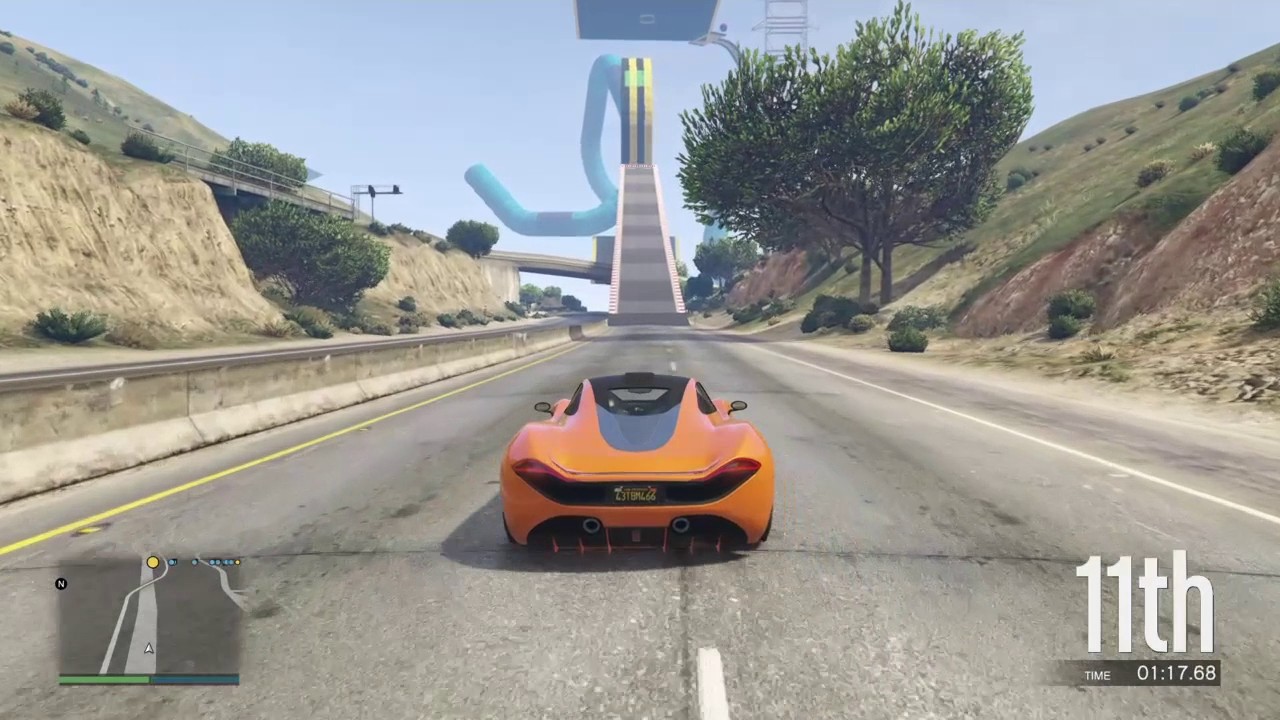 GTA V ONLINE - CORRIDA DA RECUPERAÇÃO
