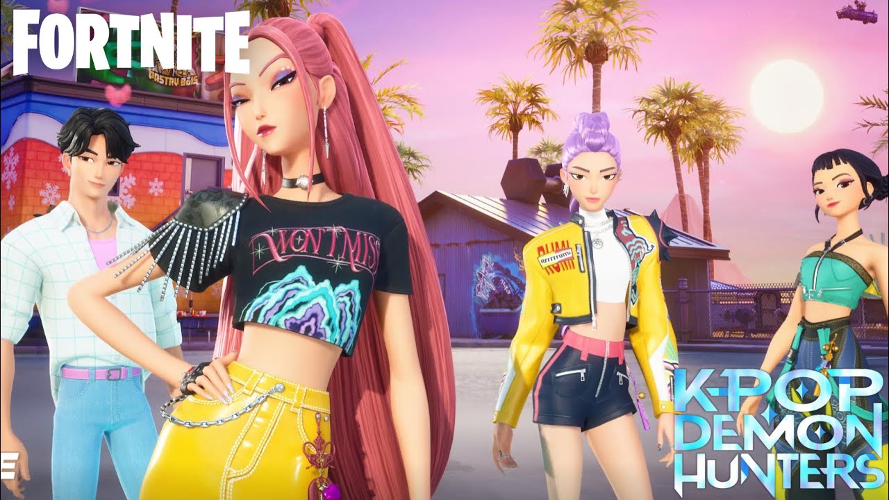 Kpop Demon Hunters Squad Gameplay | Fortnite