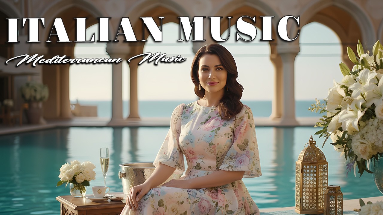 🌅 Mediterranean Escape 🏡 Italian & Greek Seaside Music 4K