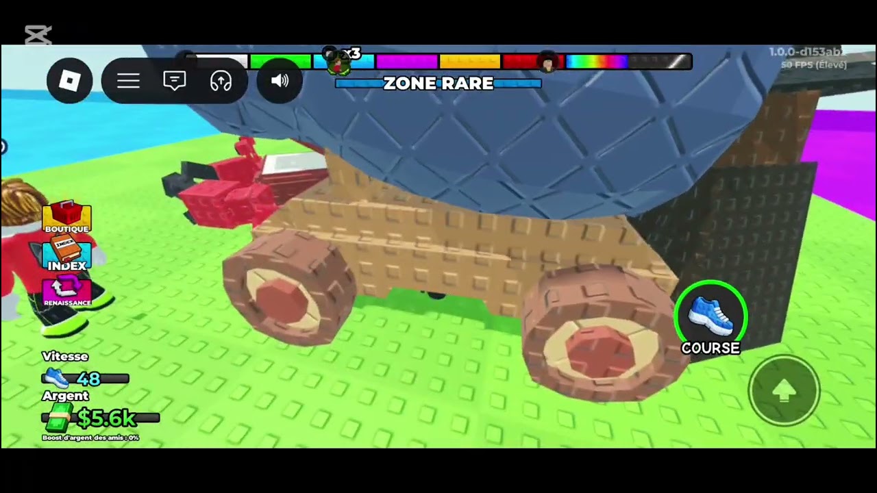 Je dois marcher pour récupérer un Brainrot 😳 (Roblox)