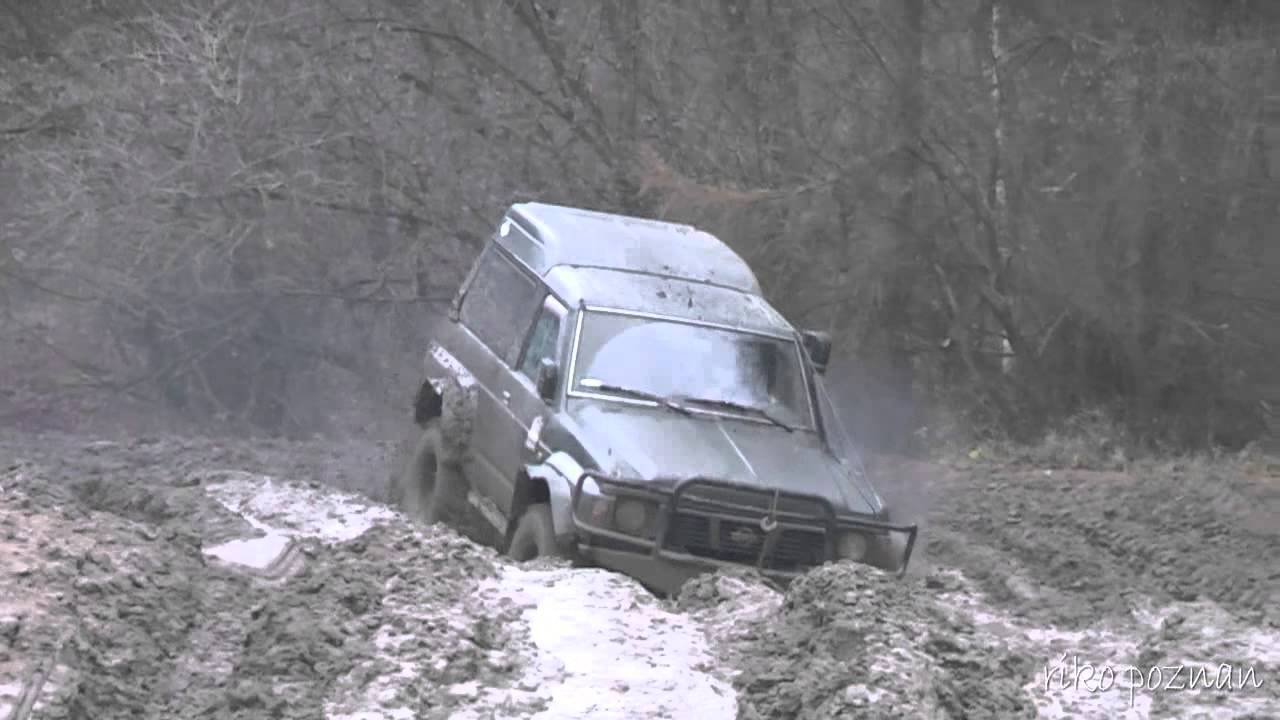Biedrusko Nissan Patrol Y60 4x4 off-road Poznań team