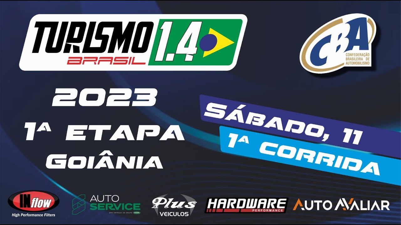 Turismo 1.4 Brasil etapa 1 corrida 1 - Goiania