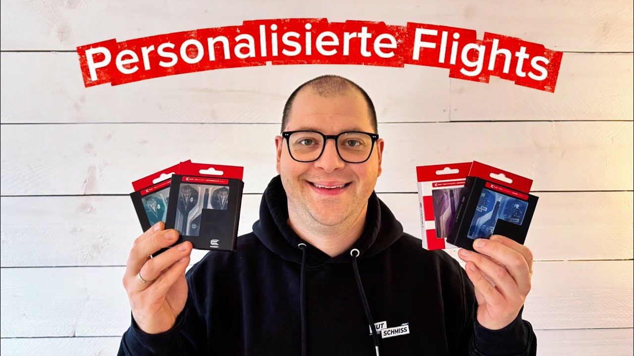 Das ultimative Upgrade f&uuml;r dein Darts Setup! Wir Lasern eure Flights
