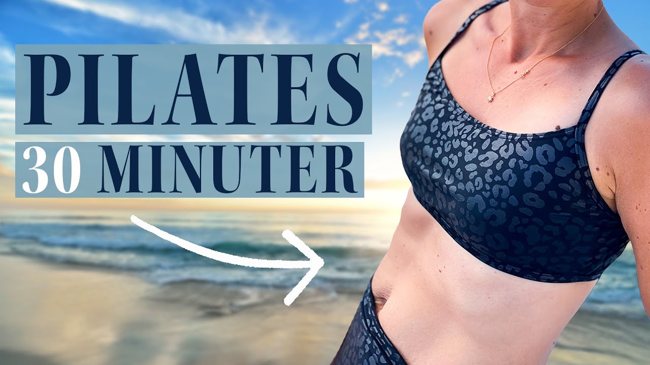 30 MINUTER PILATES - få en stark och platt mage med dessa övningar