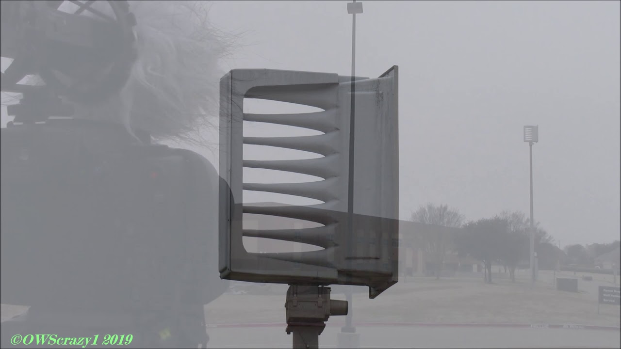 Whelen WPS-4008, Siren Test, McKinney, TX