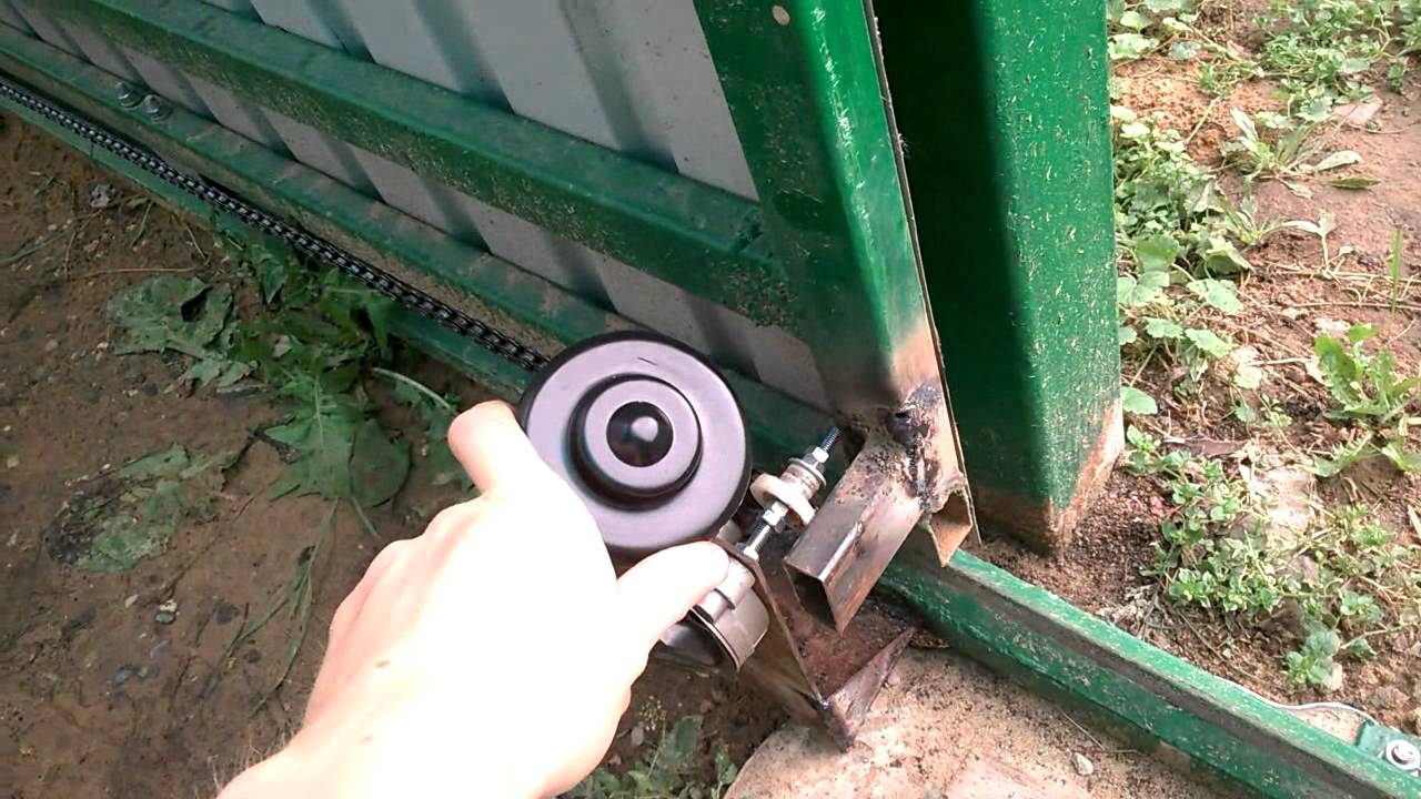 Самодельный привод для откатных ворот (Часть третья)