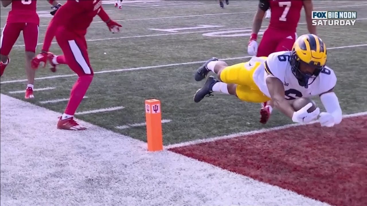 2022 Michigan Football Highlights @ Indiana (better audio)