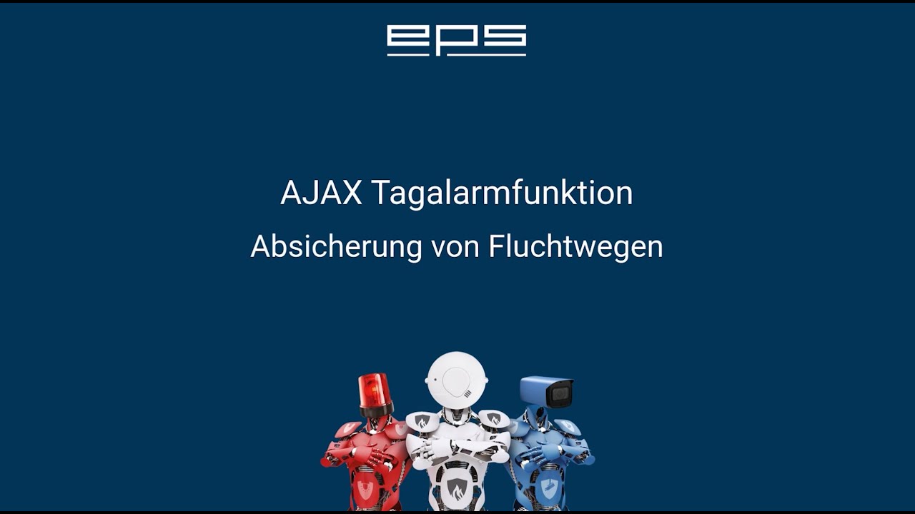 AJAX Tagalarmfunktion