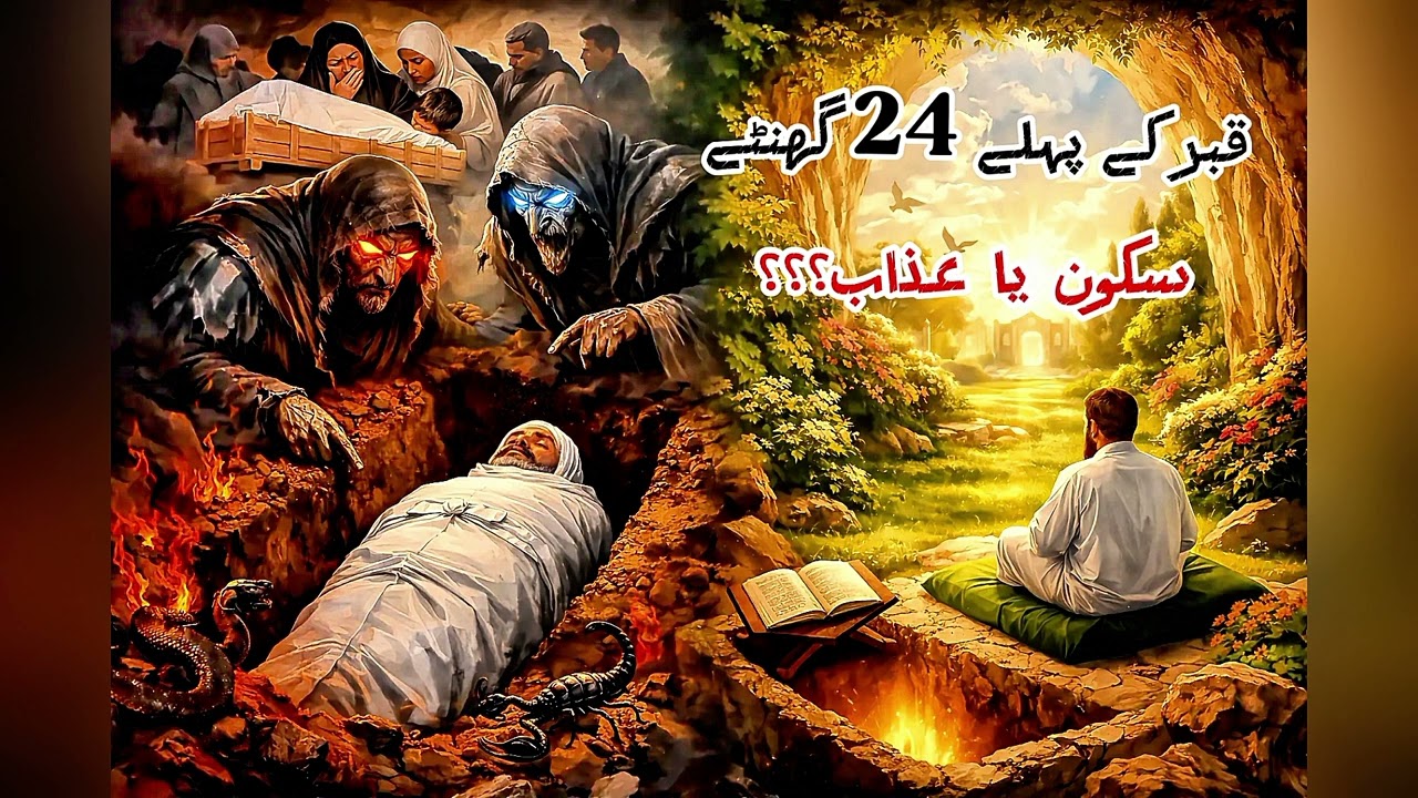 Qabr ka Azab Kya Hai? | Qabr ke Pehle 24 Ghante Mein Kya Hota Hai | Qabr ki Pehli Raat