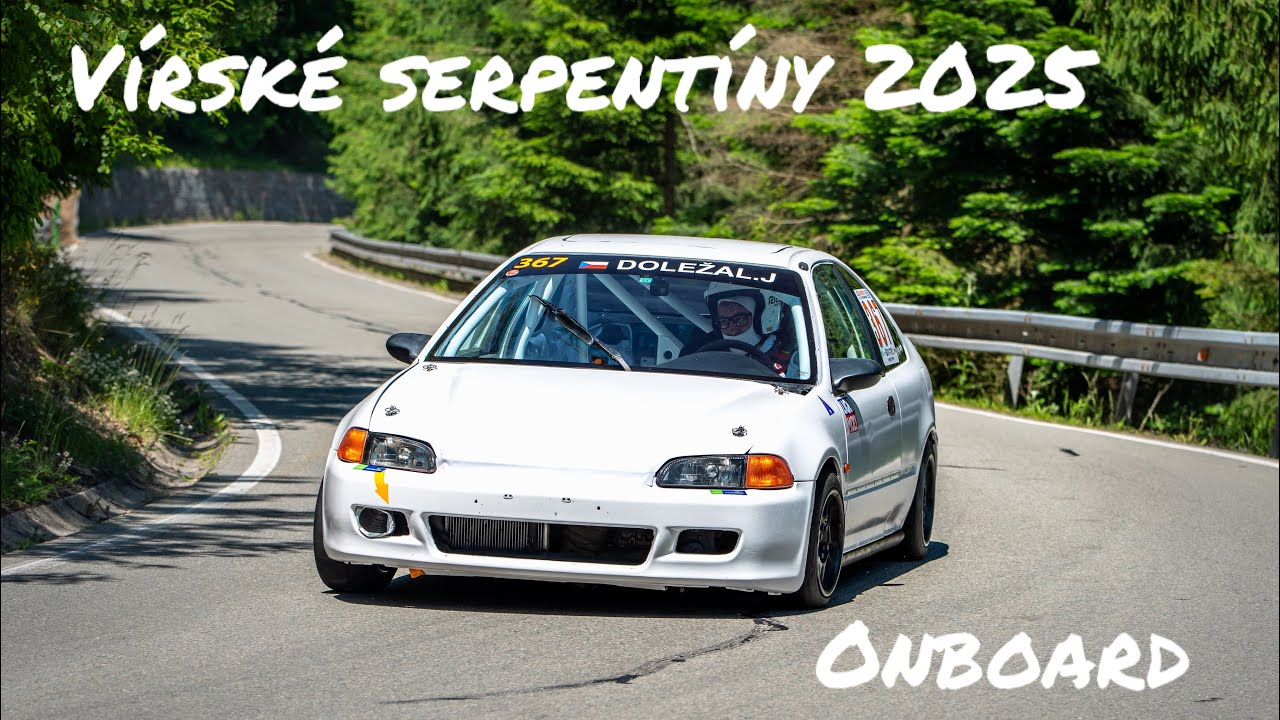 Vírské serpentíny 2025 - Doležal Jaroslav - onboard