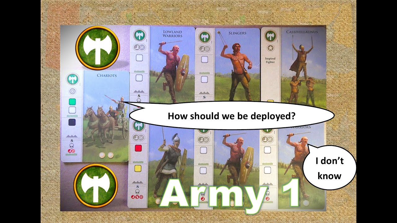 Rome Total War: The Board Game - Strategy Guide - Barbarian Army 1