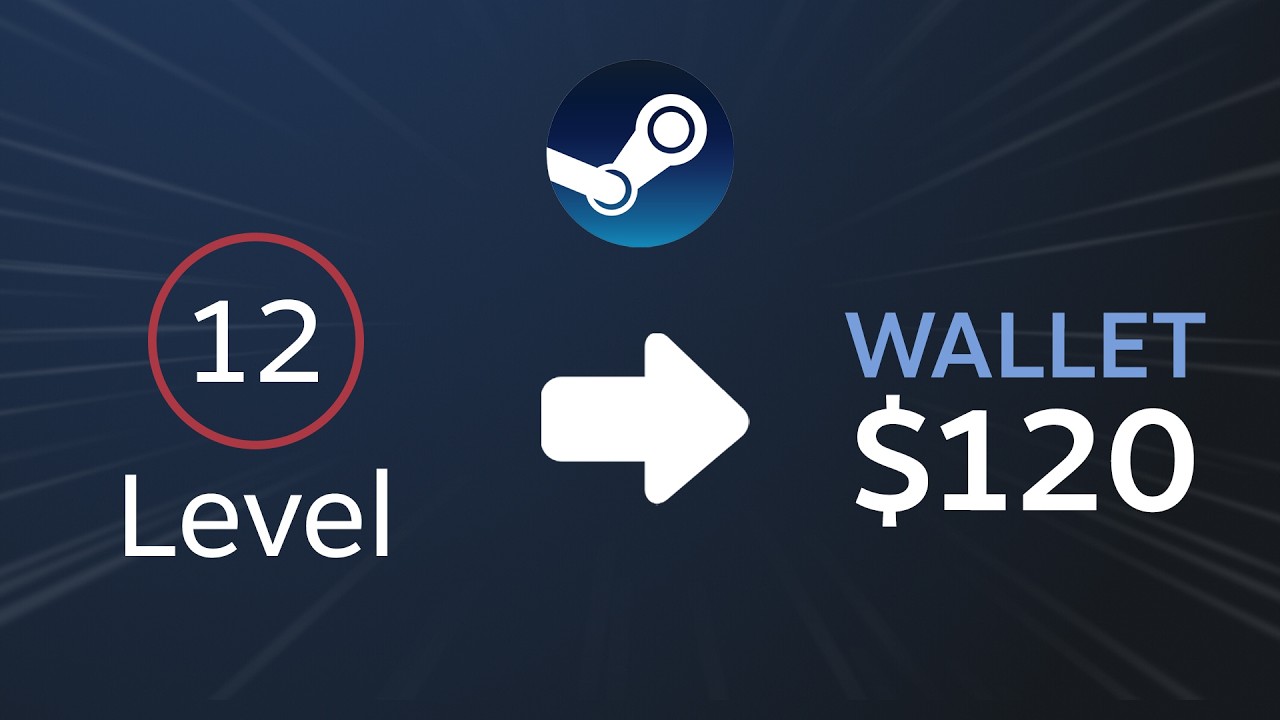 Превратите уровни Steam в игры Steam, ваучеры и деньги.