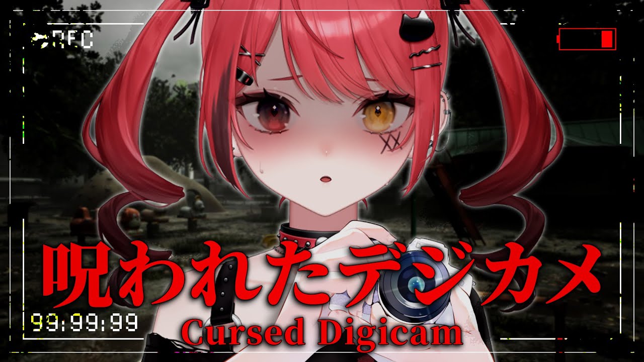 【 呪われたデジカメ 】あの・・・ナニか映ってるんですけど・・・【 #新人Vtuber / 赤彩みあ 】