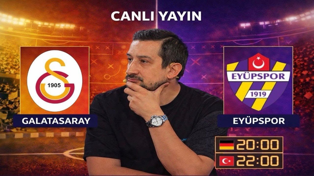 Galatasaray vs Eyüpspor | CANLI YAYIN |